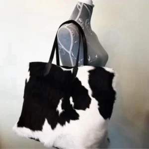 Cowhide Tote Bag