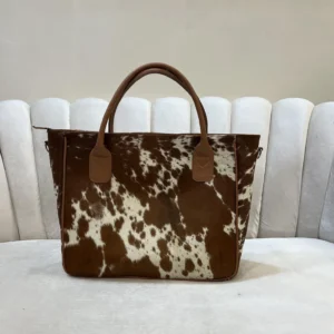 Genuine Cowhide Tote Bag